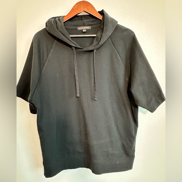 Banana Republic Short Sleeve Hoodie - Picture 1 of 4